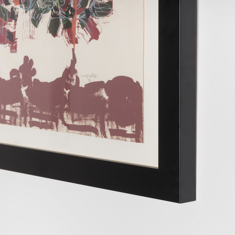 RIOPELLE "LE SABLIER 6" LITHO, 1979