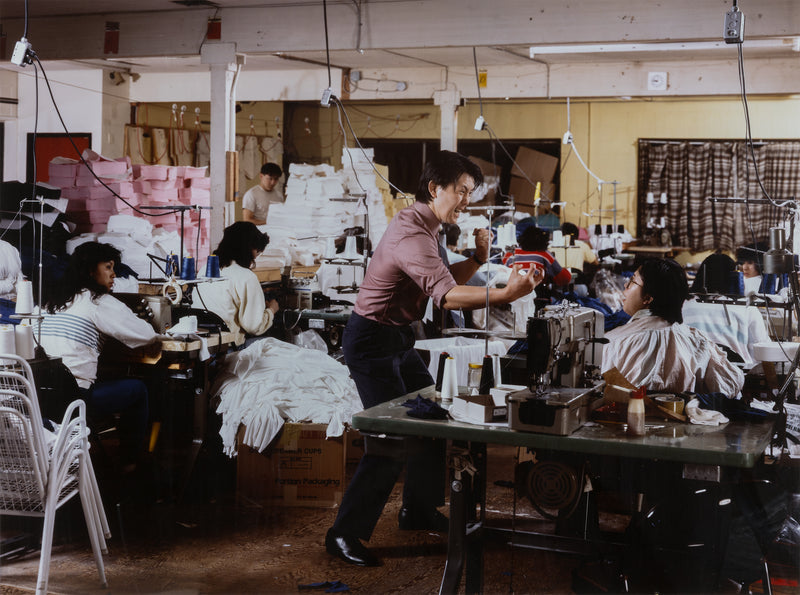 JEFF WALL "OUTBURST" 1989