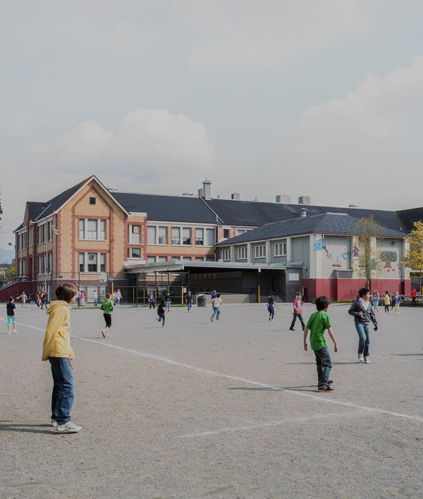 JEFF WALL "SCHOOLYARD, VANCOUVER – SPRING" 2011