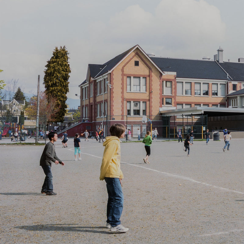 JEFF WALL "SCHOOLYARD, VANCOUVER – SPRING" 2011