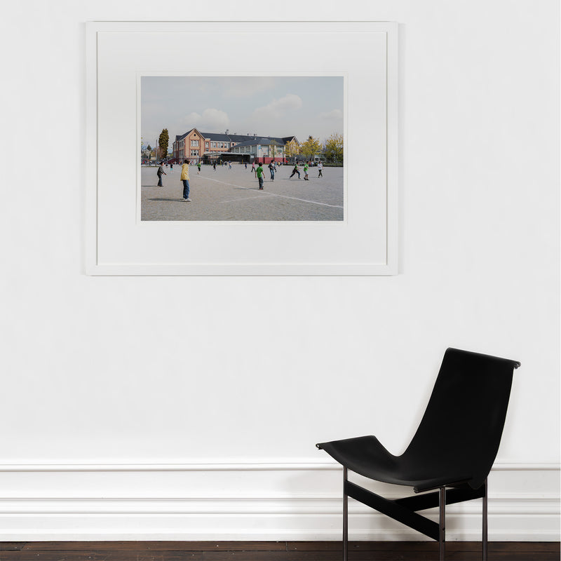 JEFF WALL "SCHOOLYARD, VANCOUVER – SPRING" 2011