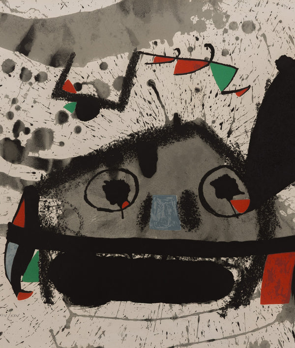 JOAN MIRO "BARCELONA II" LITHOGRAPH, 1975