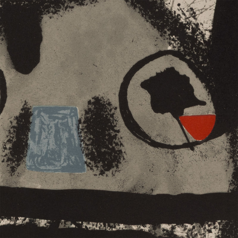 JOAN MIRO "BARCELONA II" LITHOGRAPH, 1975