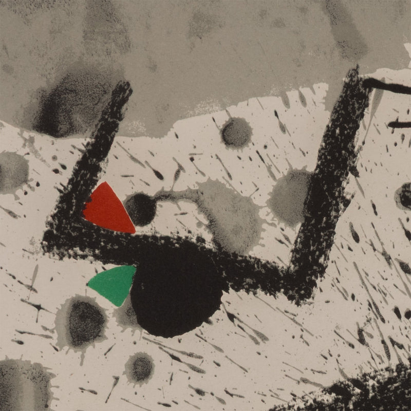 JOAN MIRO "BARCELONA II" LITHOGRAPH, 1975