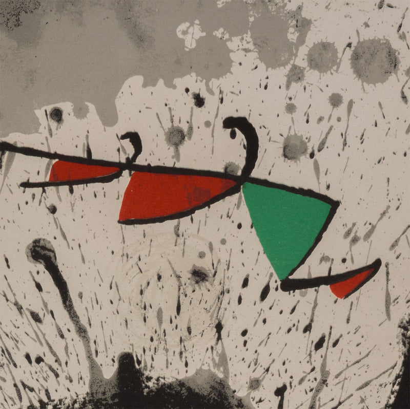 JOAN MIRO "BARCELONA II" LITHOGRAPH, 1975