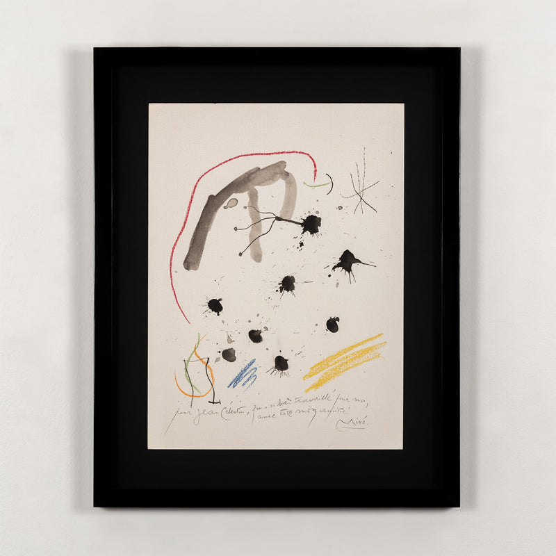 joan miro quelques fleurs portfolio amis friends artwork lithograph affordable miro affordable artwork print iconic artist framed