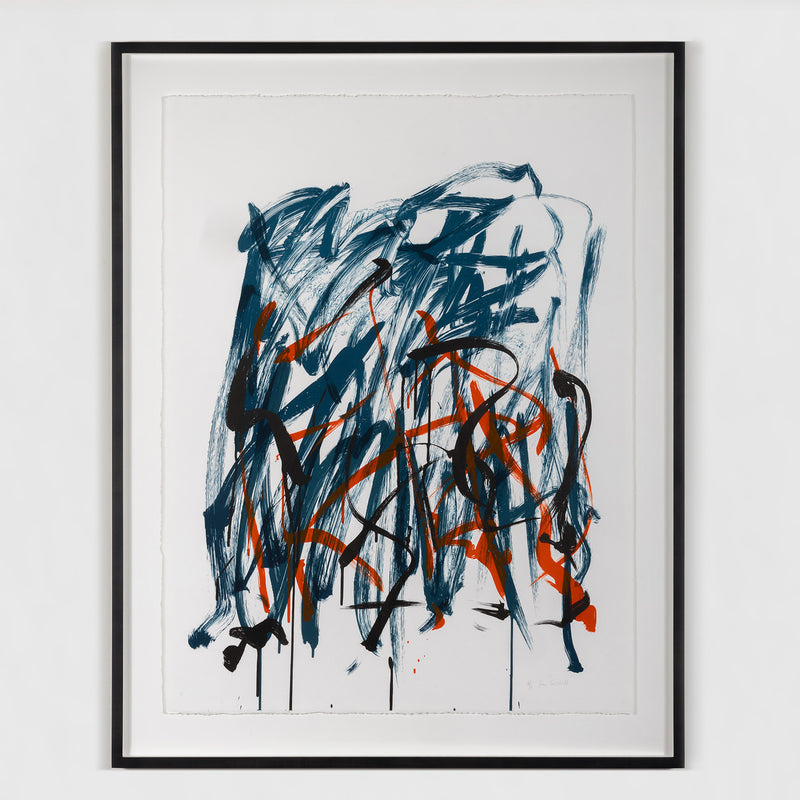 JOAN MITCHELL "BRUSH" LITHOGRAPH, 1981
