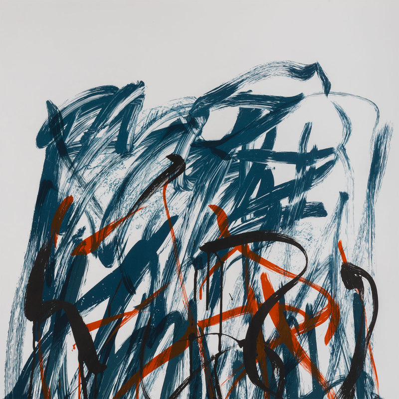 JOAN MITCHELL "BRUSH" LITHOGRAPH, 1981