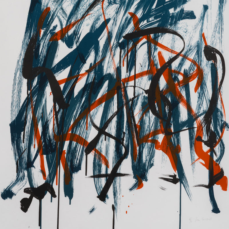 JOAN MITCHELL "BRUSH" LITHOGRAPH, 1981