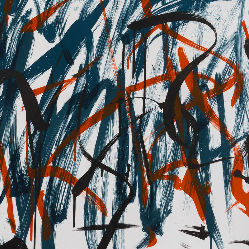 JOAN MITCHELL "BRUSH" LITHOGRAPH, 1981