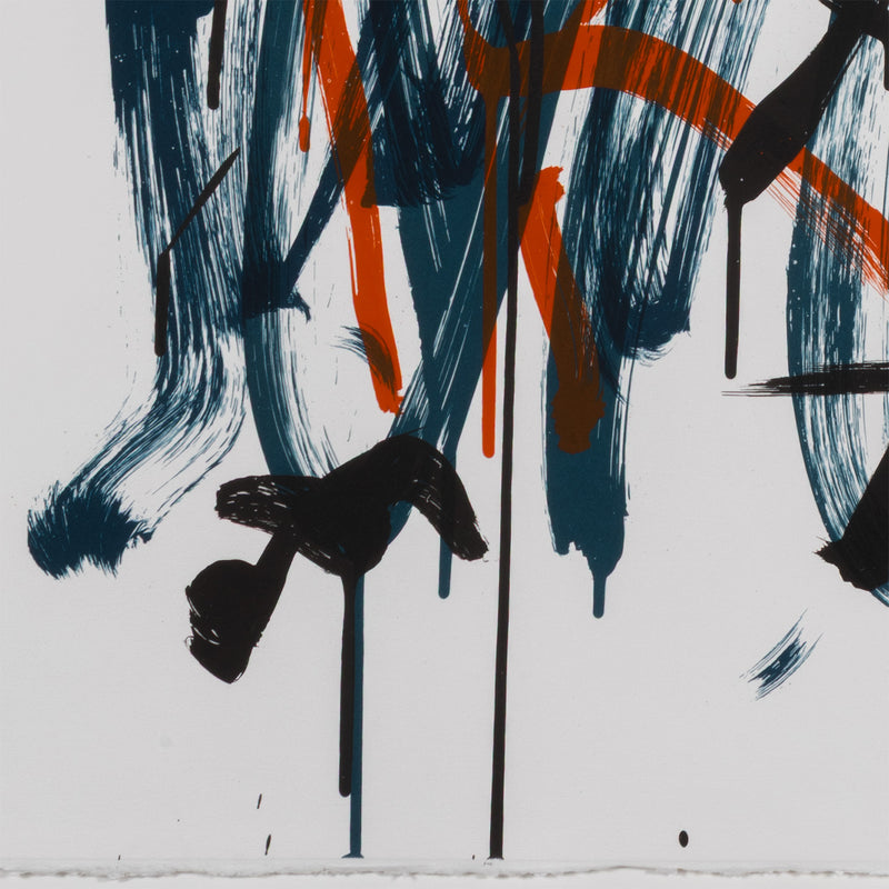 JOAN MITCHELL "BRUSH" LITHOGRAPH, 1981