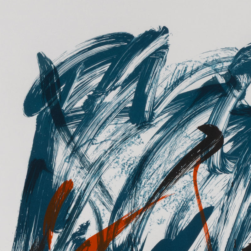 JOAN MITCHELL "BRUSH" LITHOGRAPH, 1981