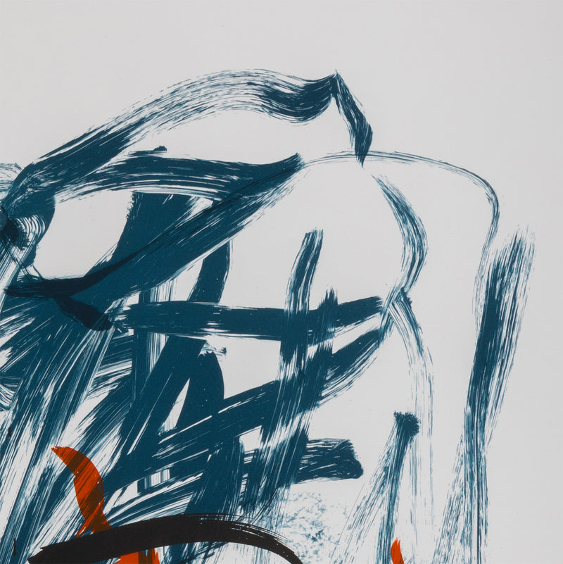 JOAN MITCHELL "BRUSH" LITHOGRAPH, 1981