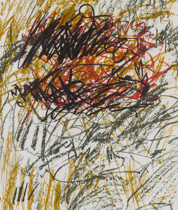 JOAN MITCHELL "FLOWER III" LITHOGRAPH, 1981