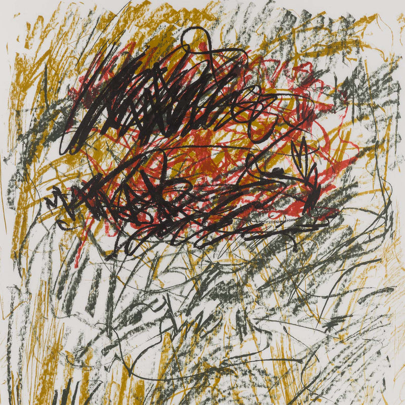JOAN MITCHELL "FLOWER III" LITHOGRAPH, 1981