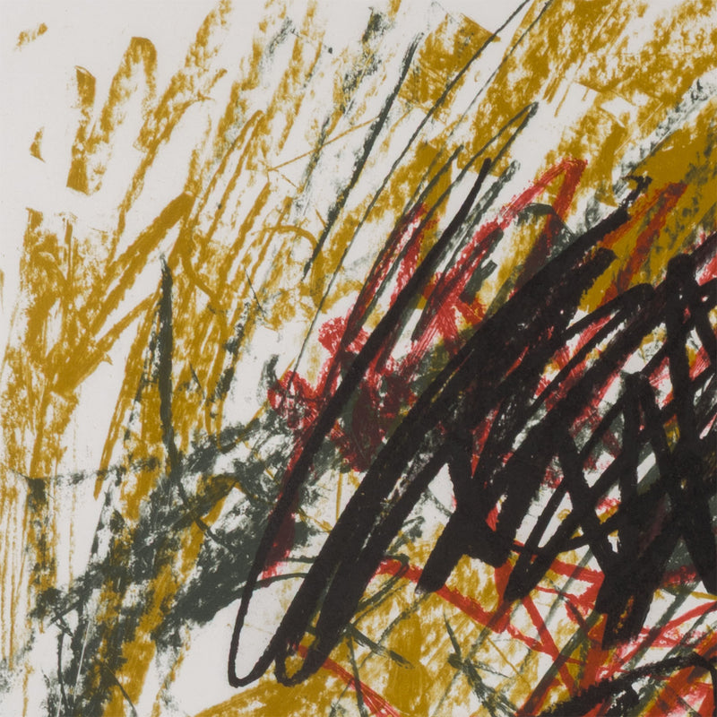 JOAN MITCHELL "FLOWER III" LITHOGRAPH, 1981