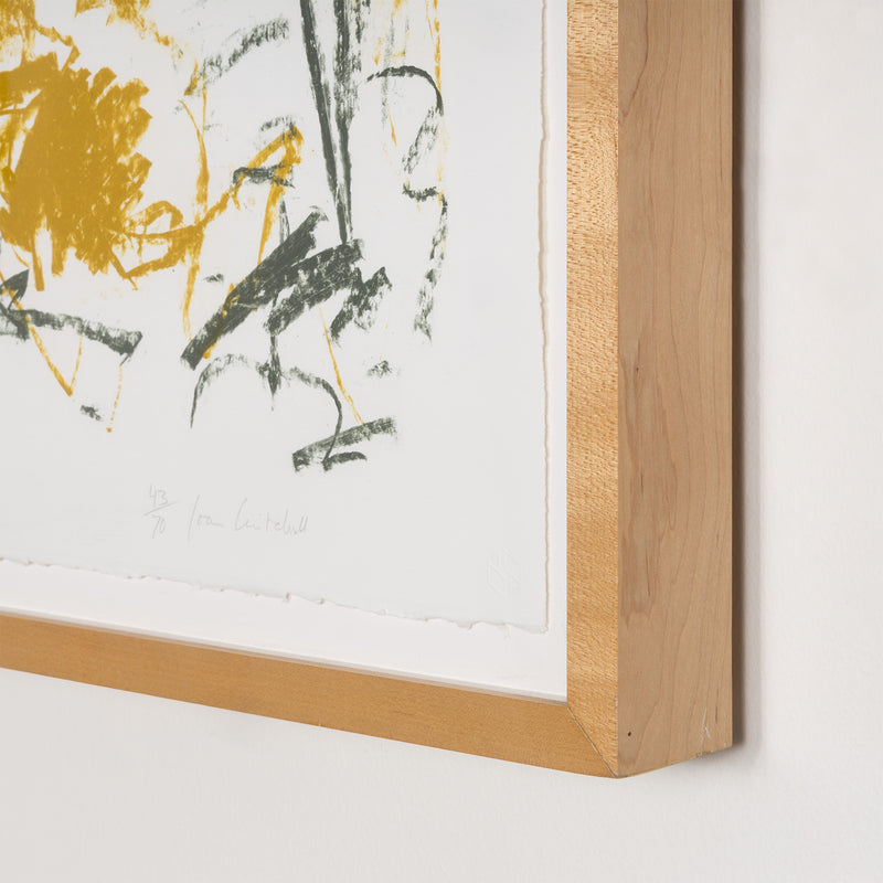 JOAN MITCHELL "FLOWER III" LITHOGRAPH, 1981