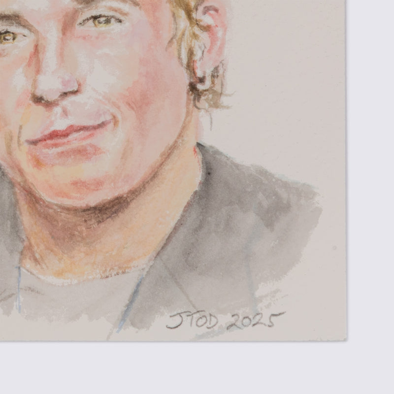 JOANNE TOD "FAB FIVE" WATERCOLOR, 2025