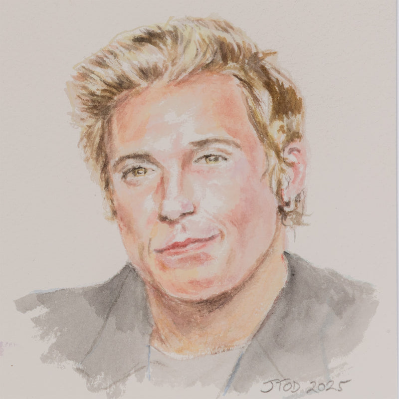 JOANNE TOD "FAB FIVE" WATERCOLOR, 2025