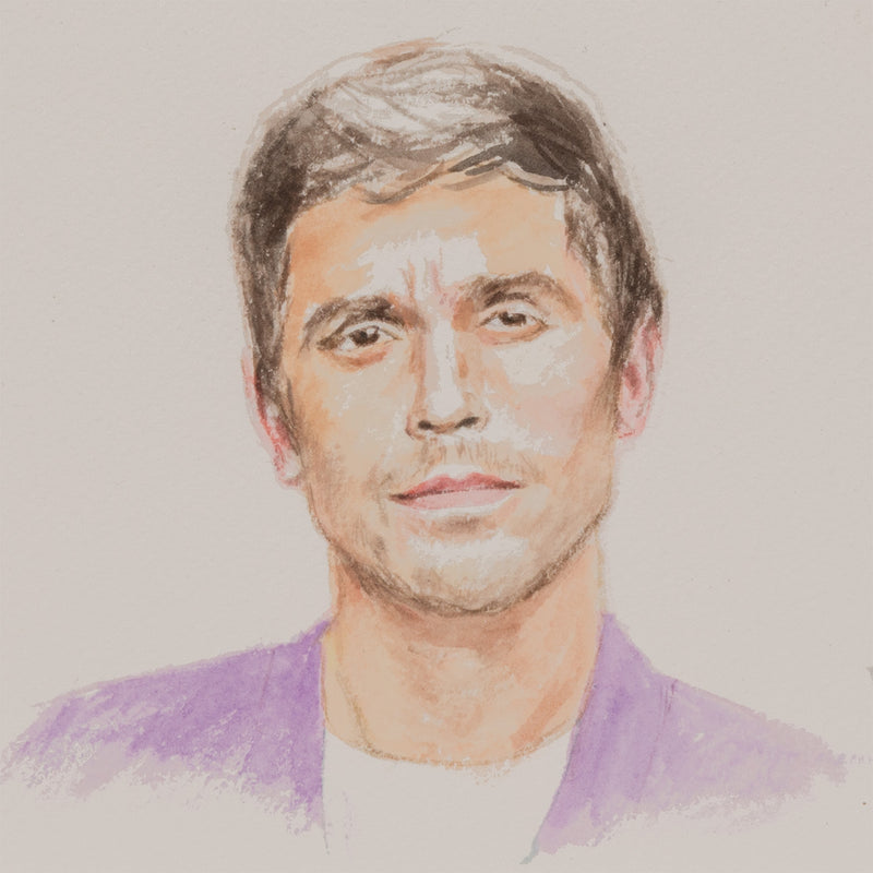 JOANNE TOD "FAB FIVE" WATERCOLOR, 2025