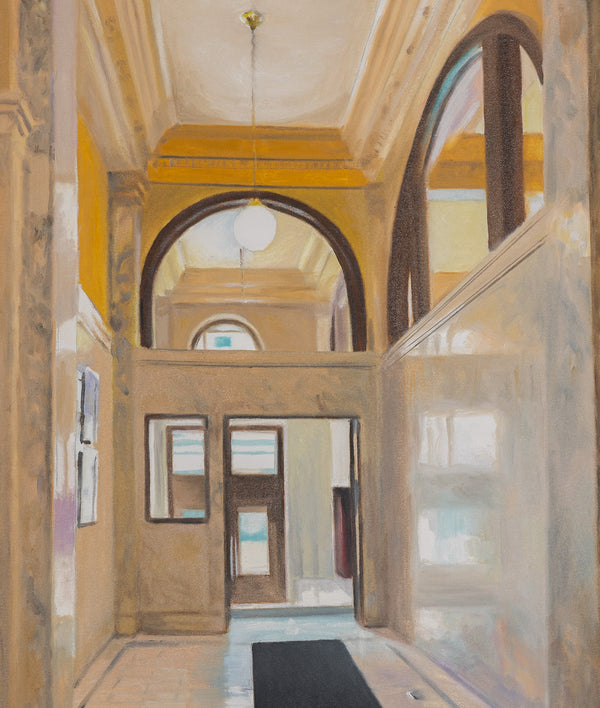 JOANNE TOD "BIRKBECK BUILDING" PAINTING, 2025