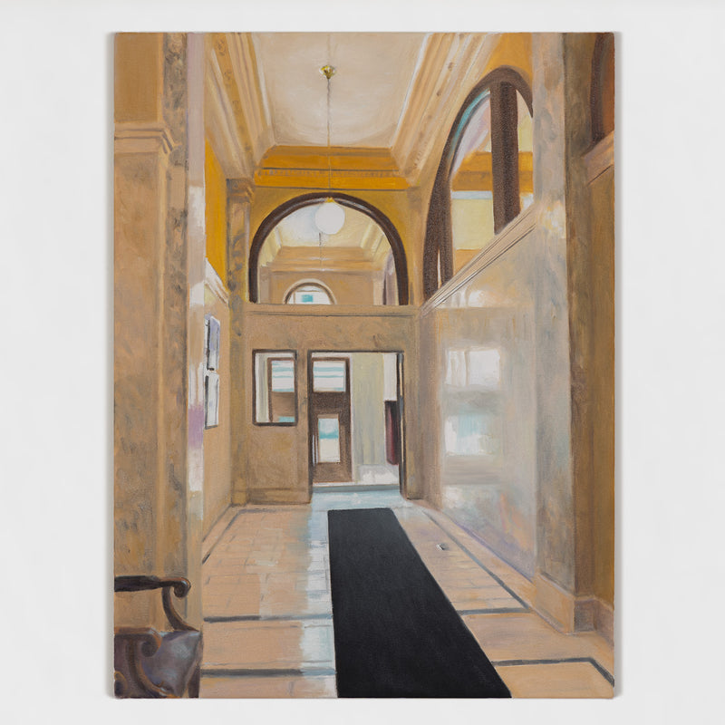JOANNE TOD "BIRKBECK BUILDING" PAINTING, 2025