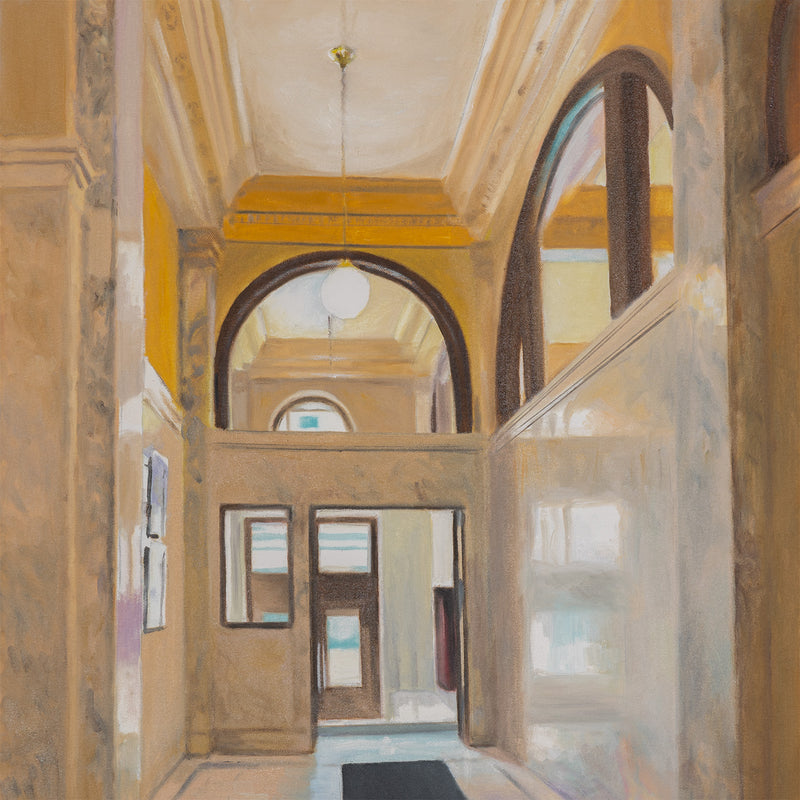 JOANNE TOD "BIRKBECK BUILDING" PAINTING, 2025