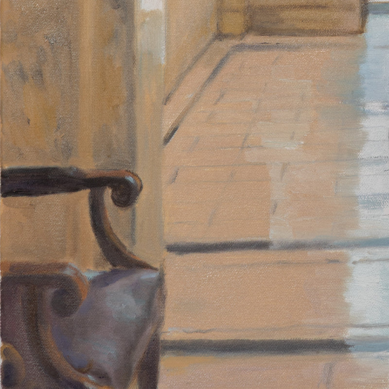 JOANNE TOD "BIRKBECK BUILDING" PAINTING, 2025