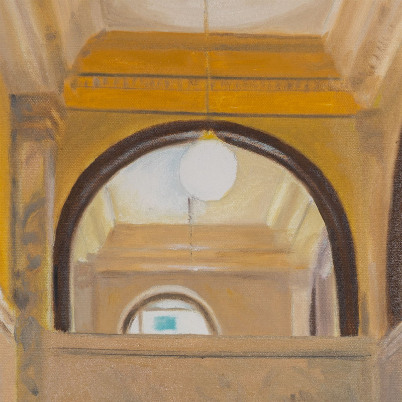 JOANNE TOD "BIRKBECK BUILDING" PAINTING, 2025