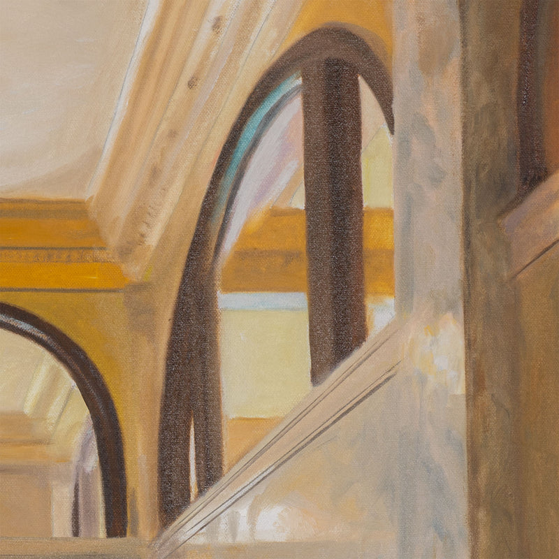 JOANNE TOD "BIRKBECK BUILDING" PAINTING, 2025