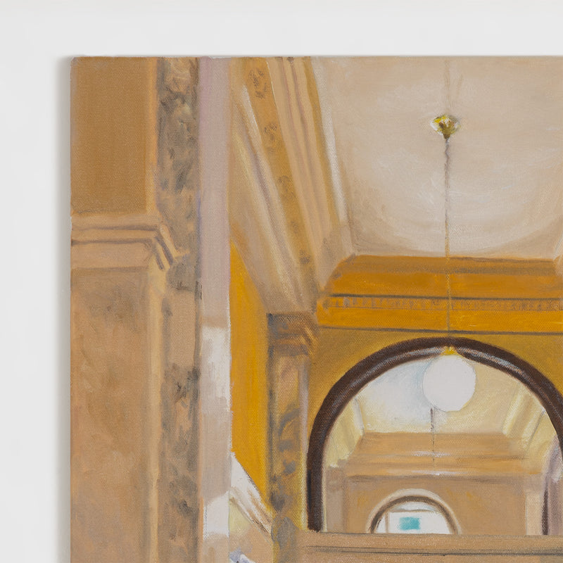 JOANNE TOD "BIRKBECK BUILDING" PAINTING, 2025