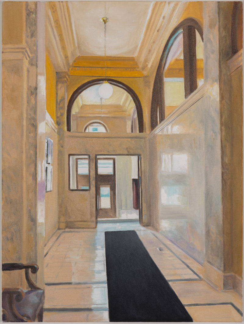 JOANNE TOD "BIRKBECK BUILDING" PAINTING, 2025