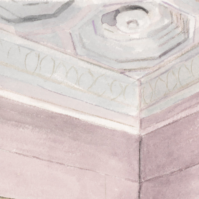 JOANNE TOD "BRASS ENTRY" WATERCOLOR, 2025