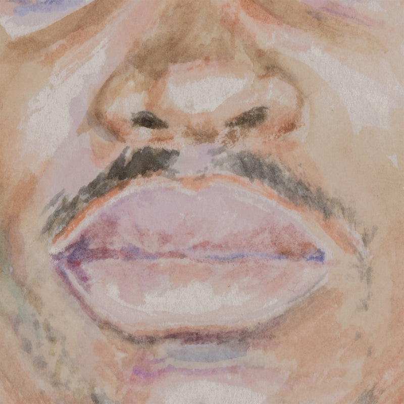 JOANNE TOD "CHRIS BOUCHER" WATERCOLOR, 2025