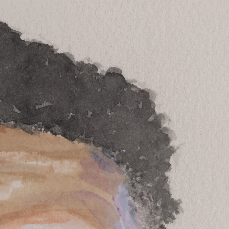 JOANNE TOD "CHRIS BOUCHER" WATERCOLOR, 2025