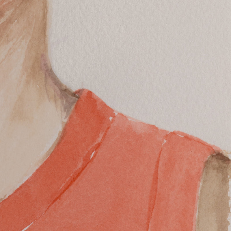 JOANNE TOD "CHRIS BOUCHER" WATERCOLOR, 2025