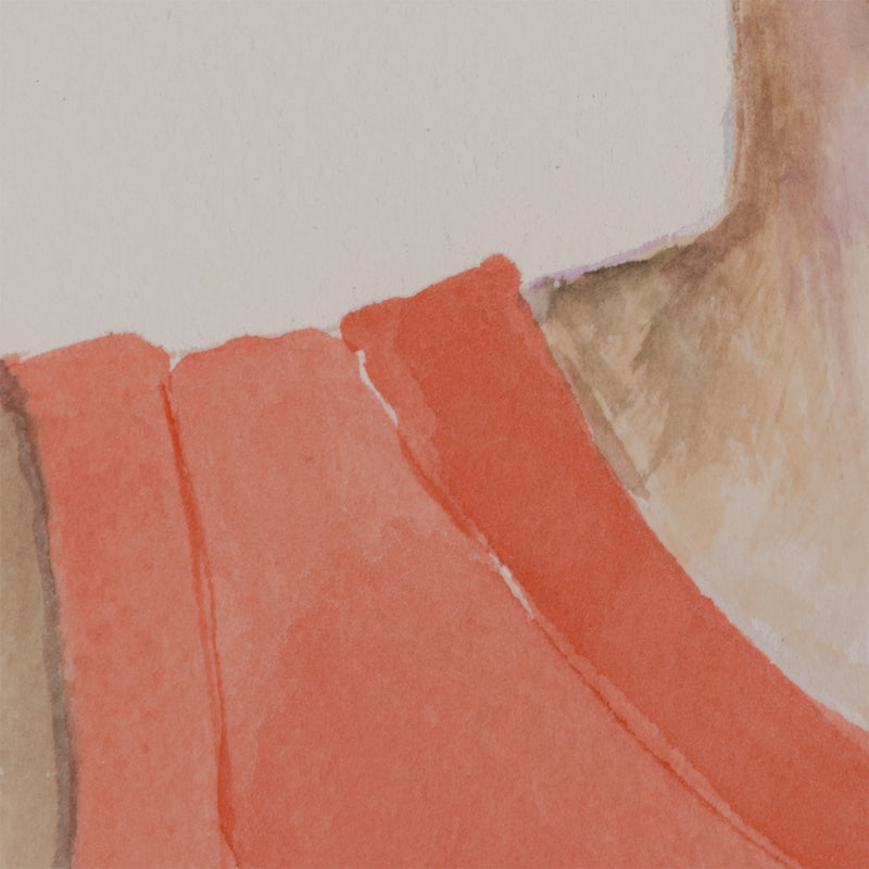 JOANNE TOD "CHRIS BOUCHER" WATERCOLOR, 2025