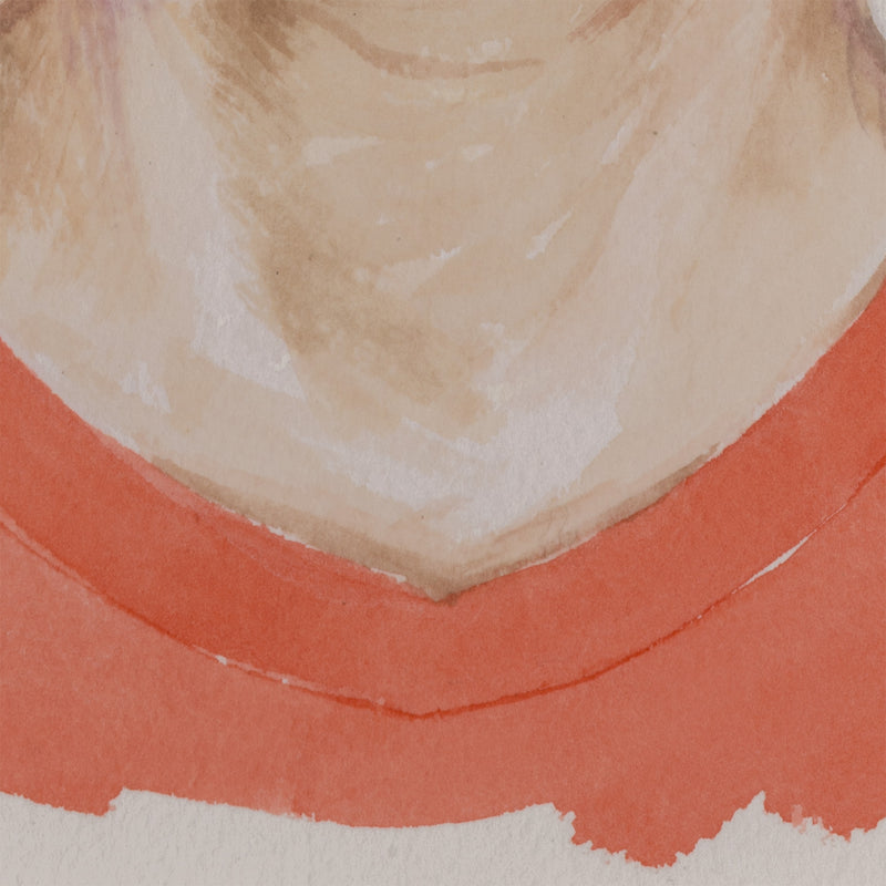 JOANNE TOD "CHRIS BOUCHER" WATERCOLOR, 2025