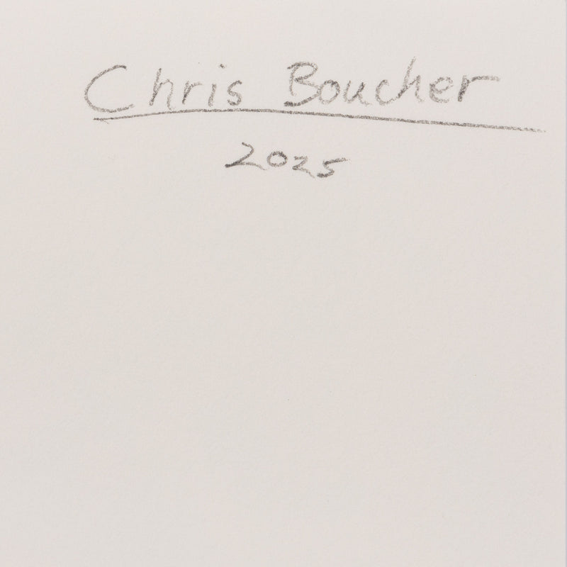 JOANNE TOD "CHRIS BOUCHER" WATERCOLOR, 2025