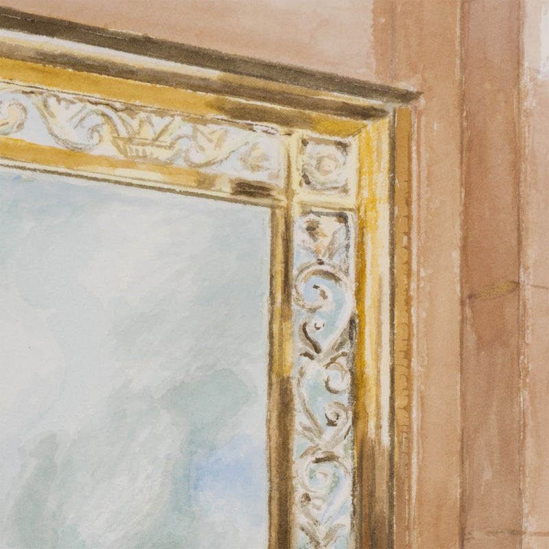 JOANNE TOD "GLASS AND BRASS" WATERCOLOR, 2025