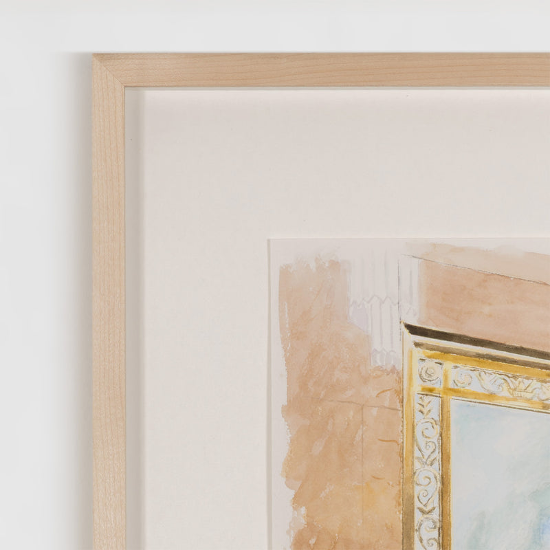 JOANNE TOD "GLASS AND BRASS" WATERCOLOR, 2025