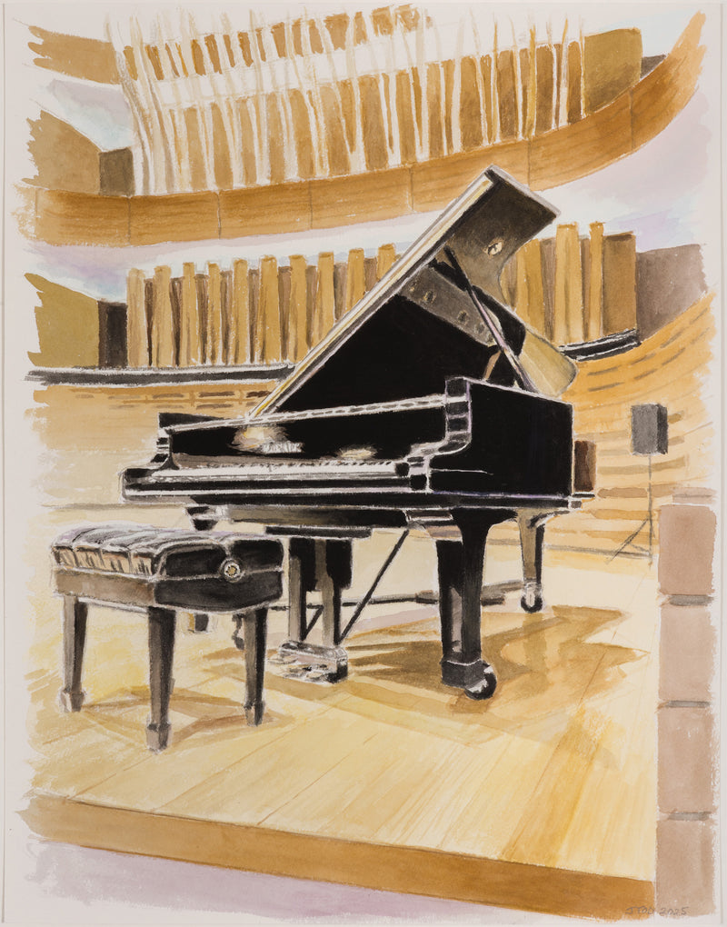 JOANNE TOD "ANTICIPATION" WATERCOLOR, 2025