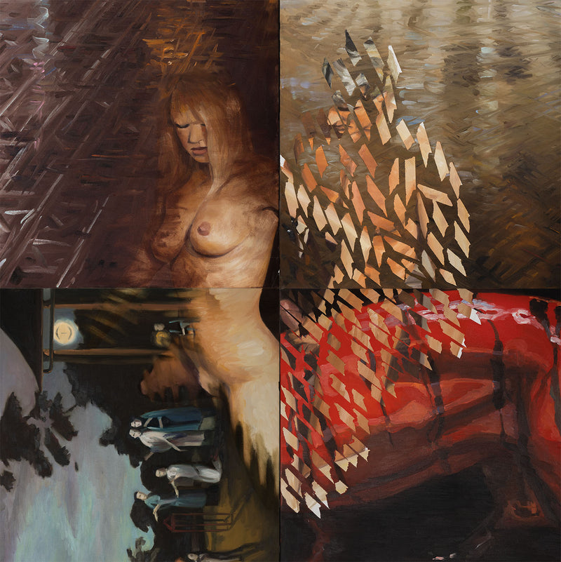 JOANNE TOD "PSYCHIC SURGERY: QUADRUPLE BYPASS" PAINTING, 1989