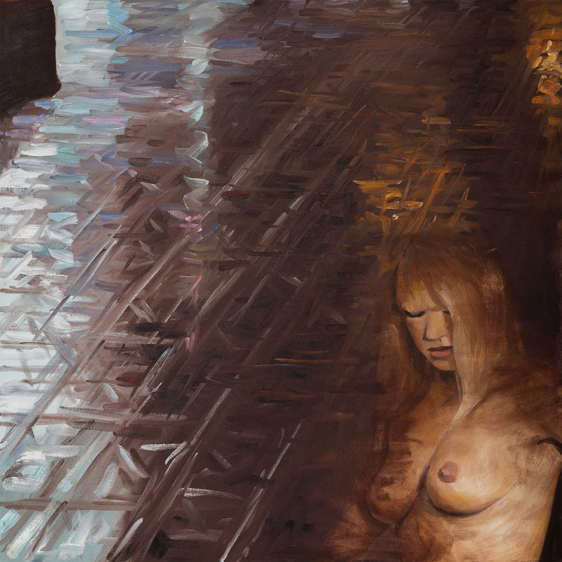 JOANNE TOD "PSYCHIC SURGERY: QUADRUPLE BYPASS" PAINTING, 1989