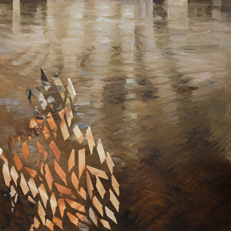 JOANNE TOD "PSYCHIC SURGERY: QUADRUPLE BYPASS" PAINTING, 1989
