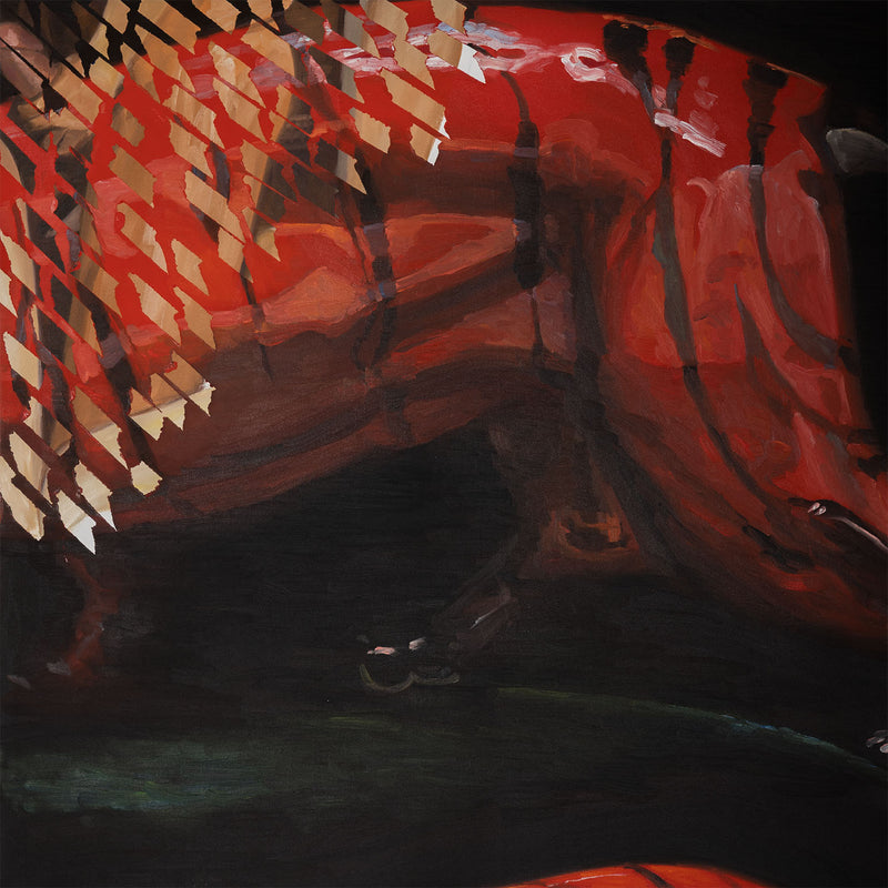 JOANNE TOD "PSYCHIC SURGERY: QUADRUPLE BYPASS" PAINTING, 1989