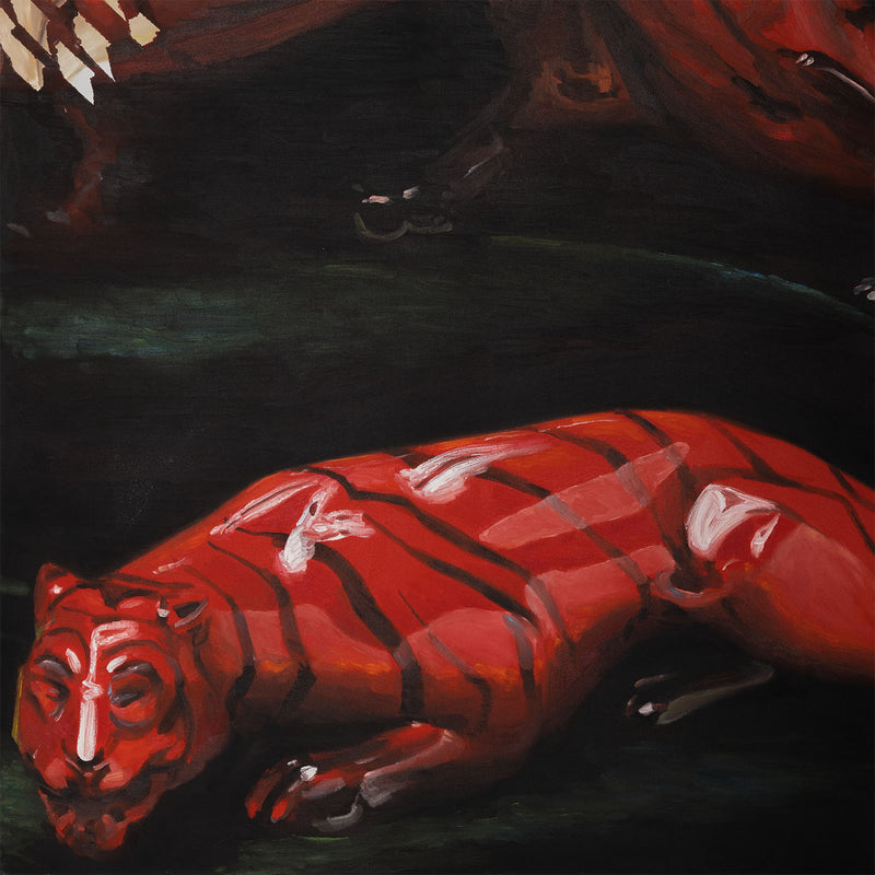 JOANNE TOD "PSYCHIC SURGERY: QUADRUPLE BYPASS" PAINTING, 1989