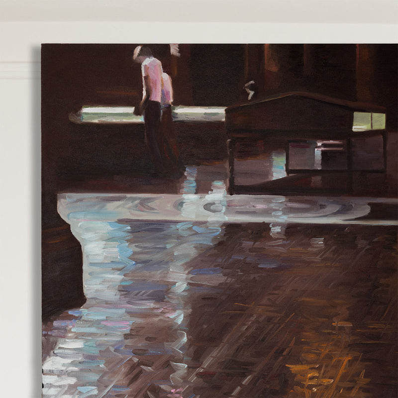 JOANNE TOD "PSYCHIC SURGERY: QUADRUPLE BYPASS" PAINTING, 1989