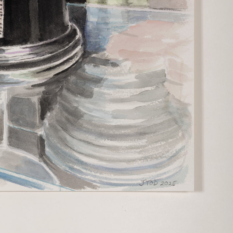 JOANNE TOD "THE ORIGINAL STANLEY CUP" WATERCOLOR, 2025
