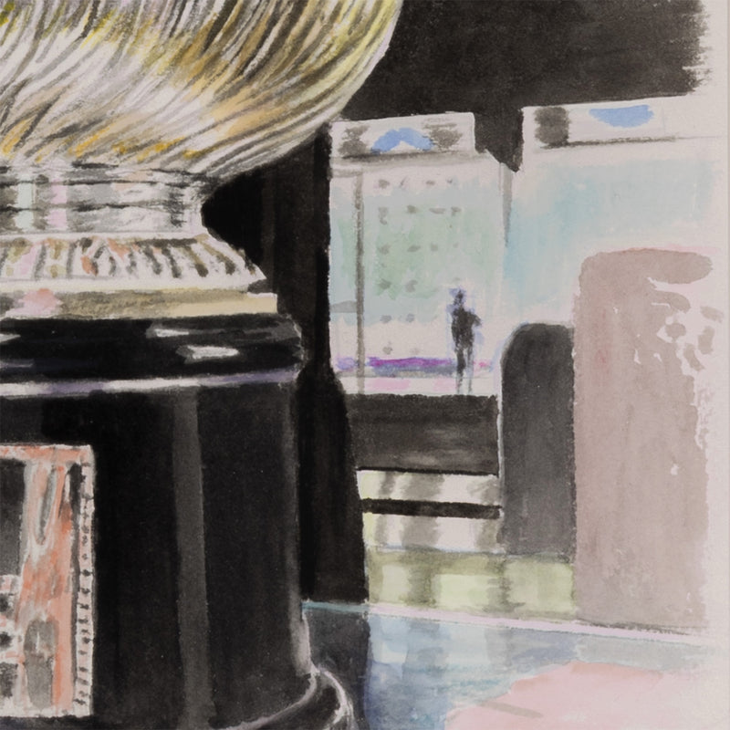 JOANNE TOD "THE ORIGINAL STANLEY CUP" WATERCOLOR, 2025